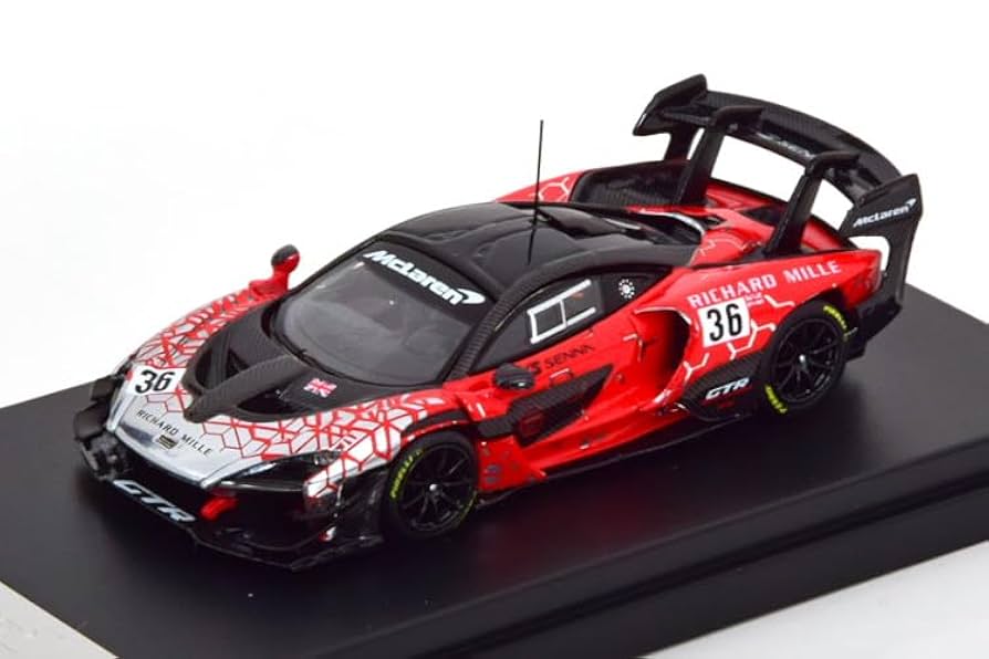 Amazon | LCD Models 1/64 マクラーレン セナ GTR #36